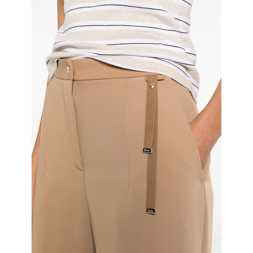 Herno Neutrals Trousers - Straight Trousers Women HERNO