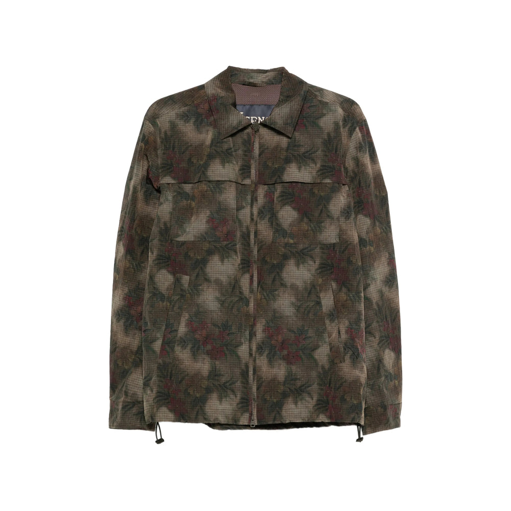 Herno Green Jackets - Shirt Jackets Men HERNO