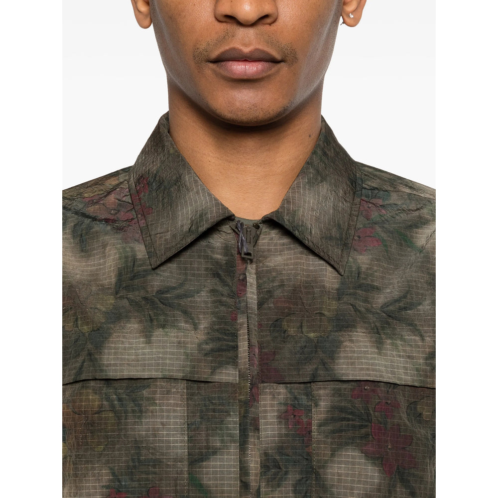Herno Green Jackets - Shirt Jackets Men HERNO