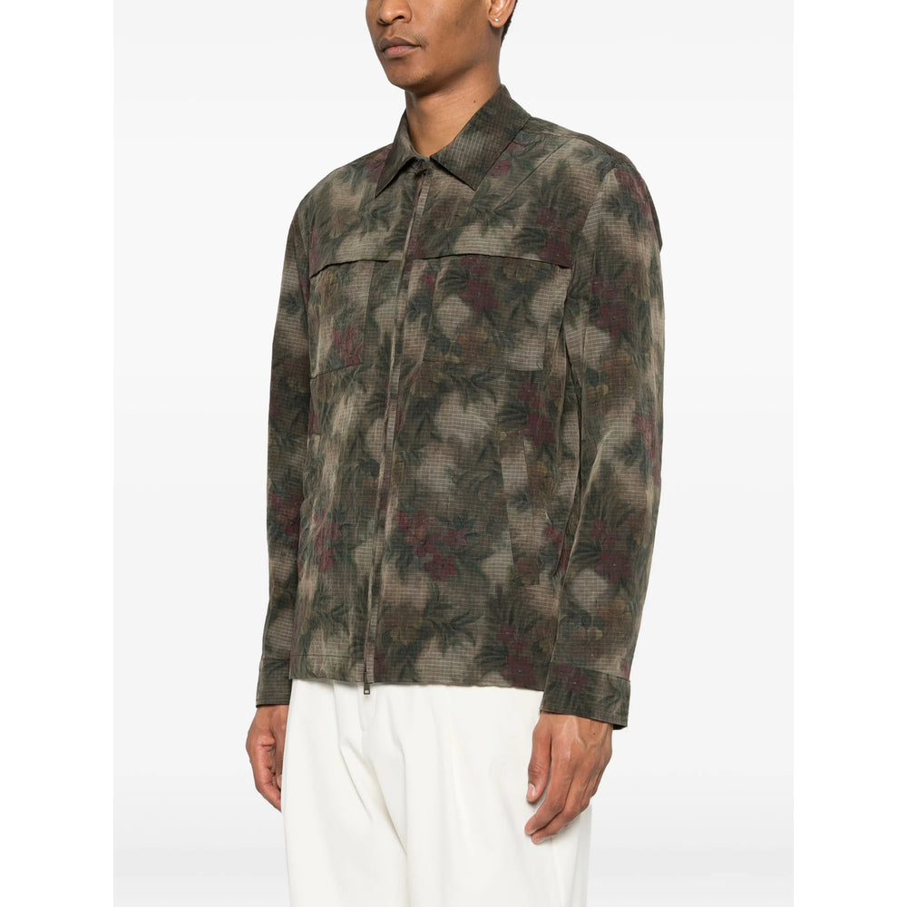 Herno Green Jackets - Shirt Jackets Men HERNO