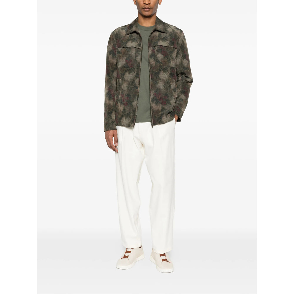Herno Green Jackets - Shirt Jackets Men HERNO
