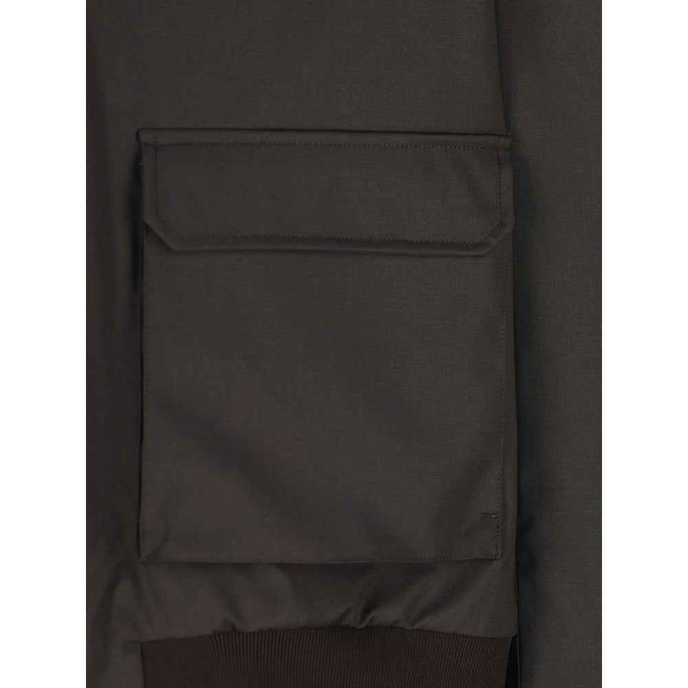 Herno Brown Jackets - Bomber Jackets Men HERNO