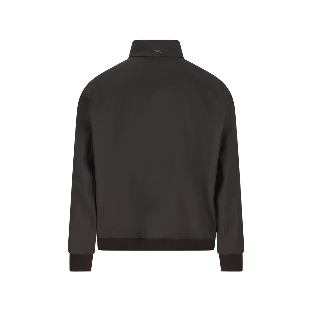 Herno Brown Jackets - Bomber Jackets Men HERNO