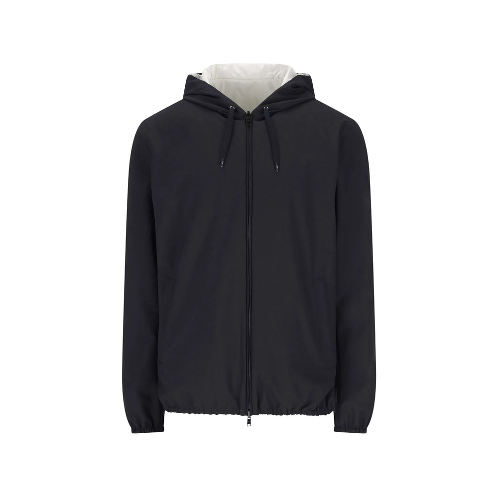 Herno Blue Jackets - Hooded Jackets Men HERNO