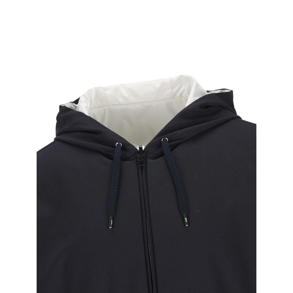 Herno Blue Jackets - Hooded Jackets Men HERNO