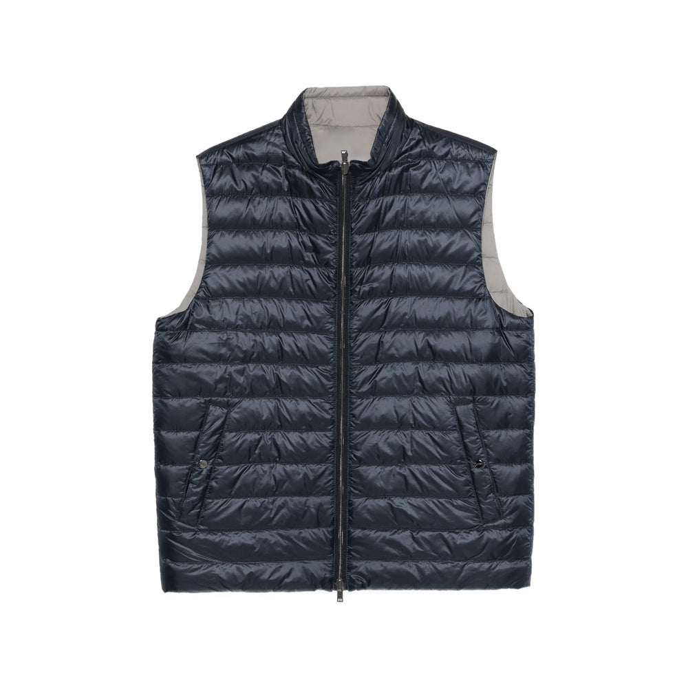 Herno Blue Jackets - Waistcoats & Gilets Men HERNO