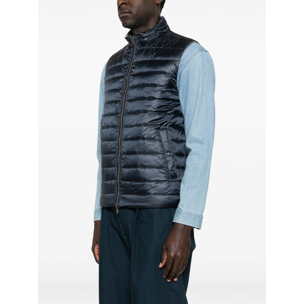 Herno Blue Jackets - Waistcoats & Gilets Men HERNO