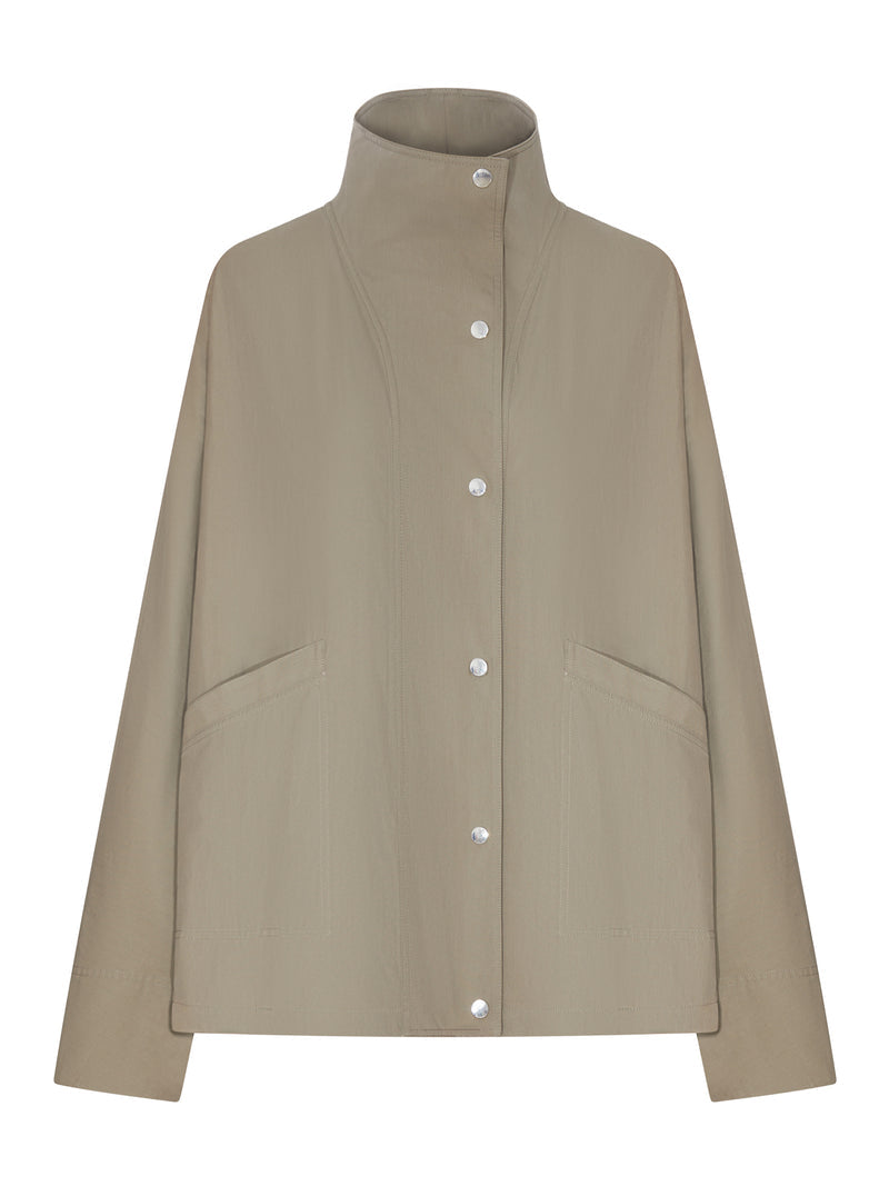 Toteme Women Cotton Blend Parachute Jacket TOTEME