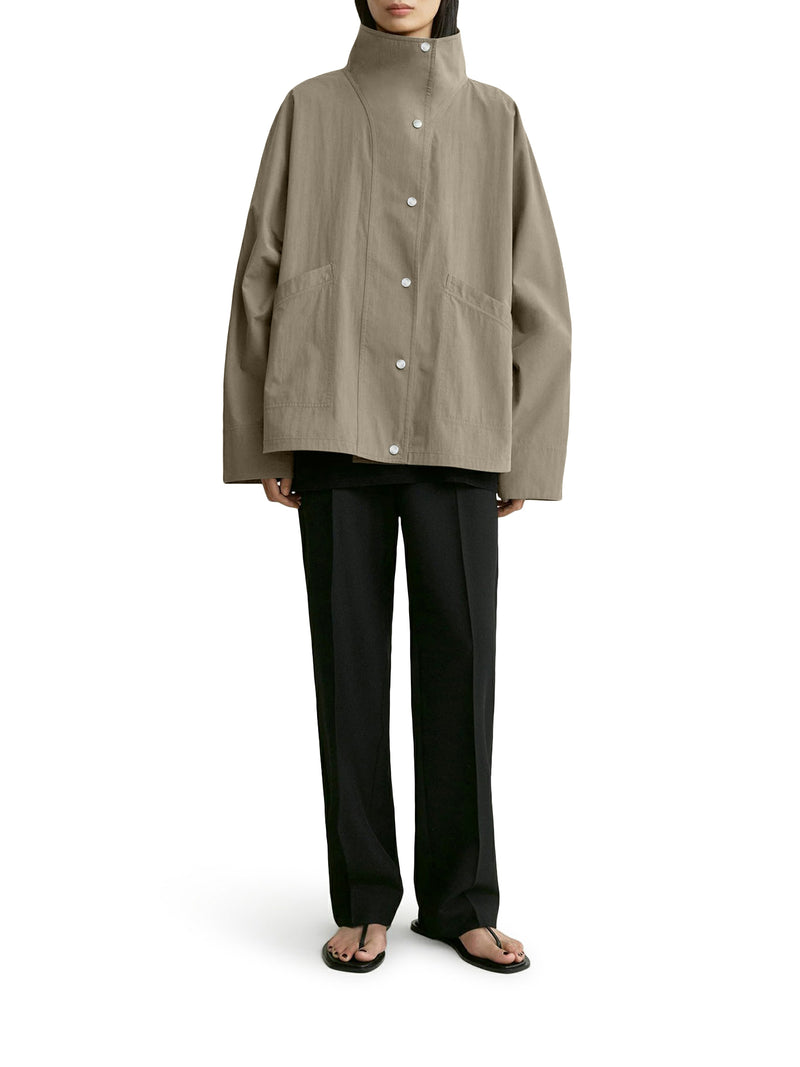 Toteme Women Cotton Blend Parachute Jacket TOTEME
