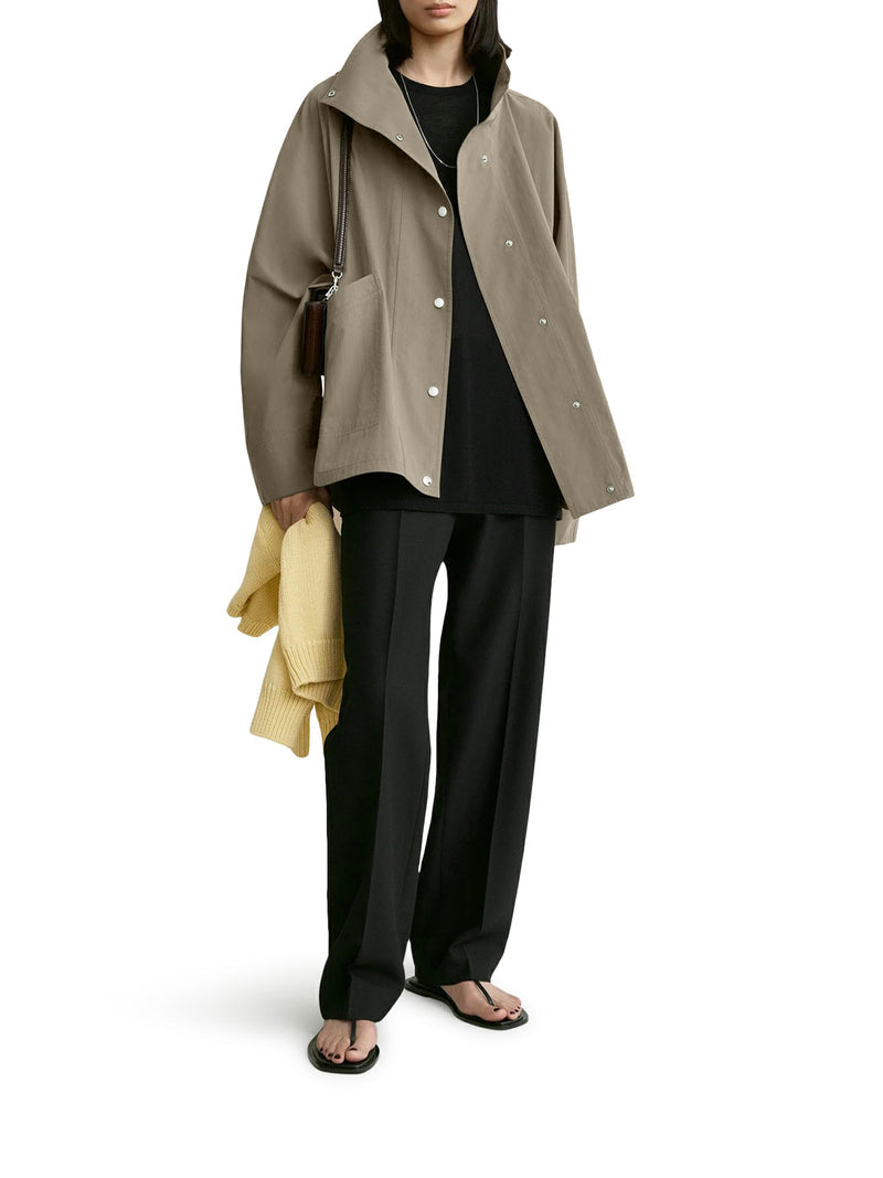 Toteme Women Cotton Blend Parachute Jacket TOTEME