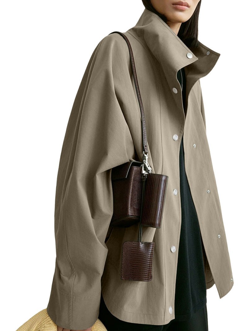 Toteme Women Cotton Blend Parachute Jacket TOTEME