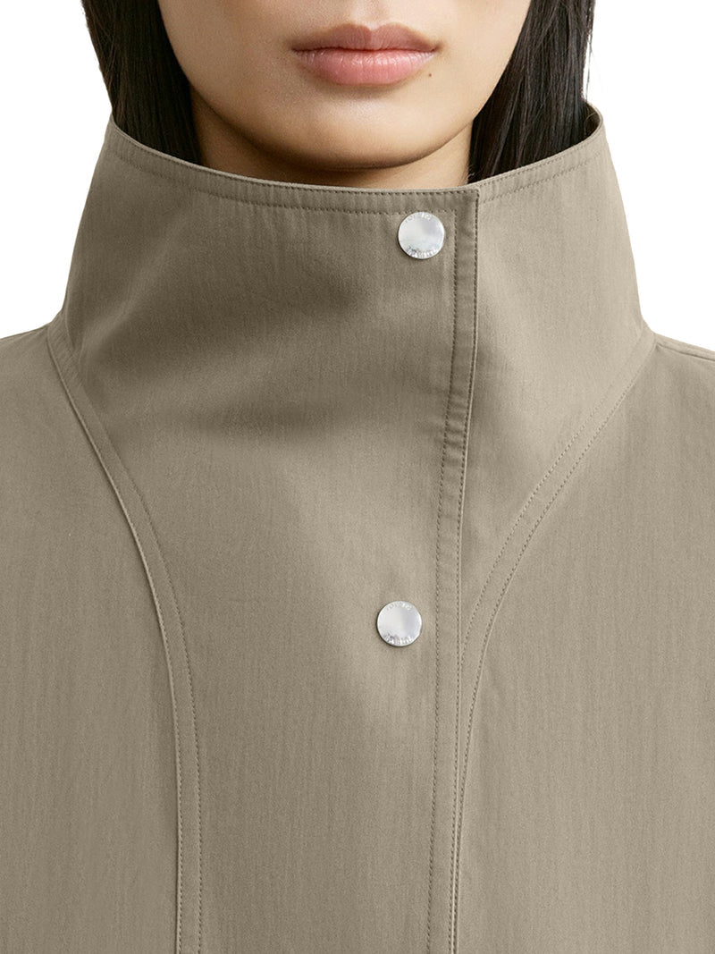 Toteme Women Cotton Blend Parachute Jacket TOTEME