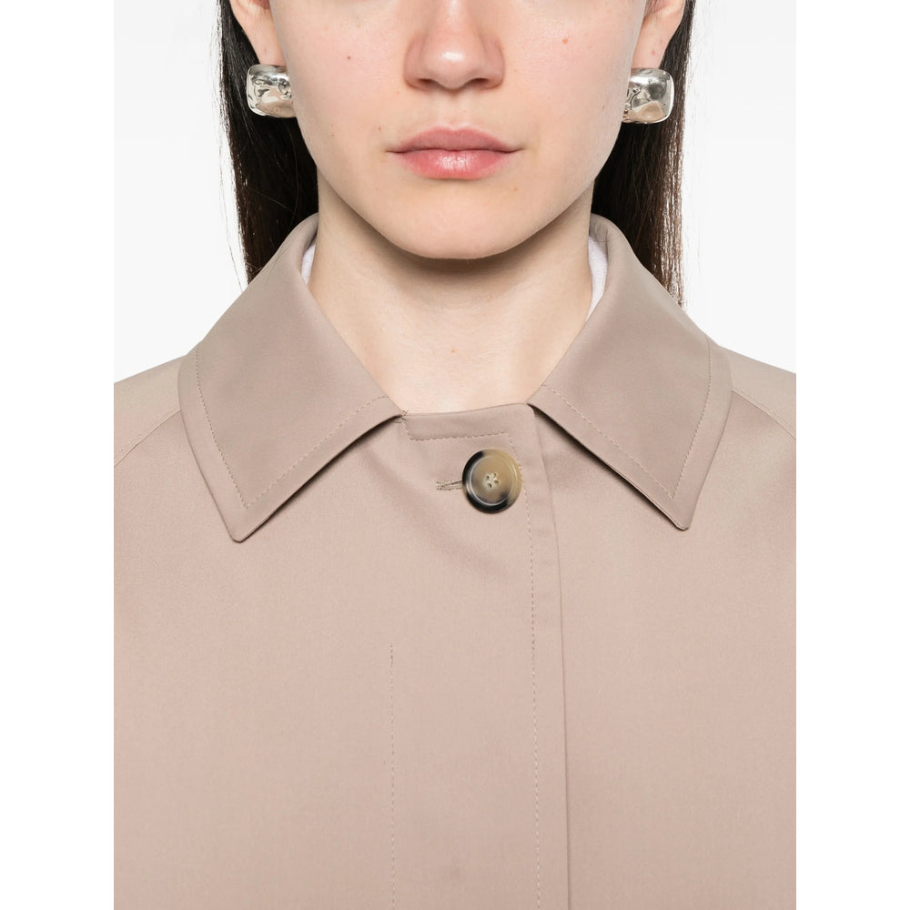 Harris Wharf London Neutrals Coats - Single Breasted Coats Women HARRIS WHARF LONDON