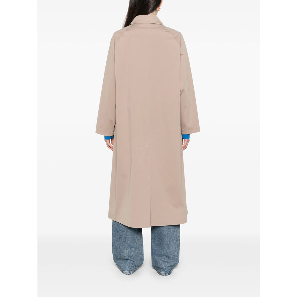 Harris Wharf London Neutrals Coats - Single Breasted Coats Women HARRIS WHARF LONDON