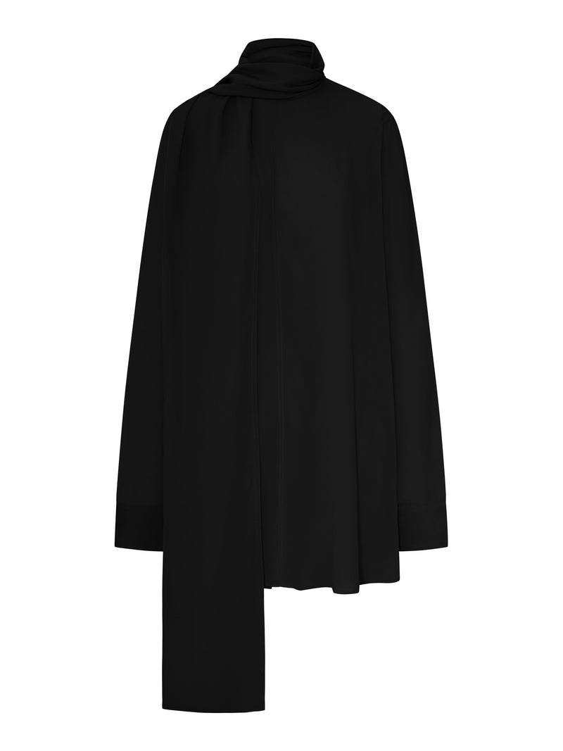 Toteme Women Blouse With Draped Scarf TOTEME