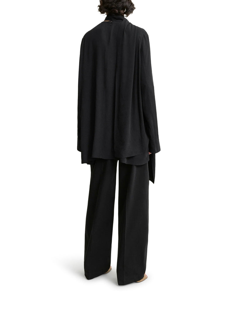 Toteme Women Blouse With Draped Scarf TOTEME