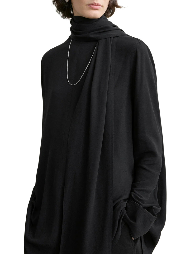 Toteme Women Blouse With Draped Scarf TOTEME