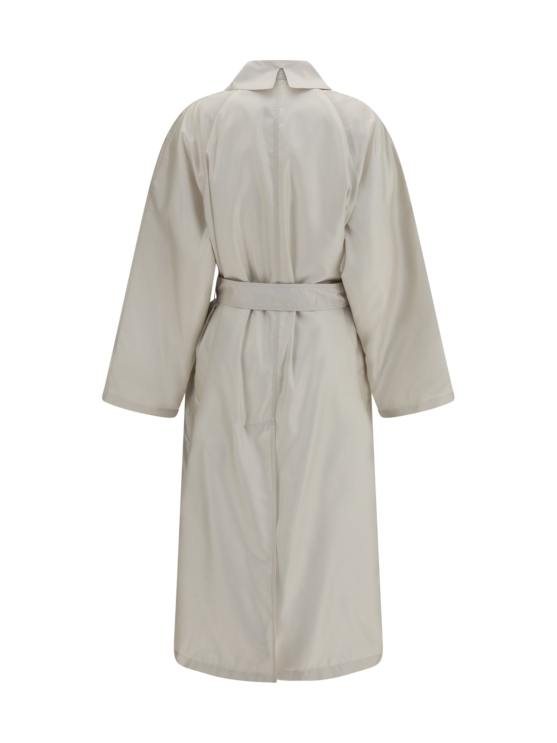 Phoebe Philo Women Belted Cotton Twill Trench Coat PHOEBE PHILO