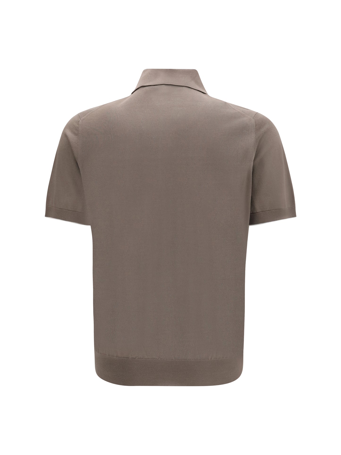 Brunello Cucinelli Men Short-Sleeved Polo BRUNELLO CUCINELLI