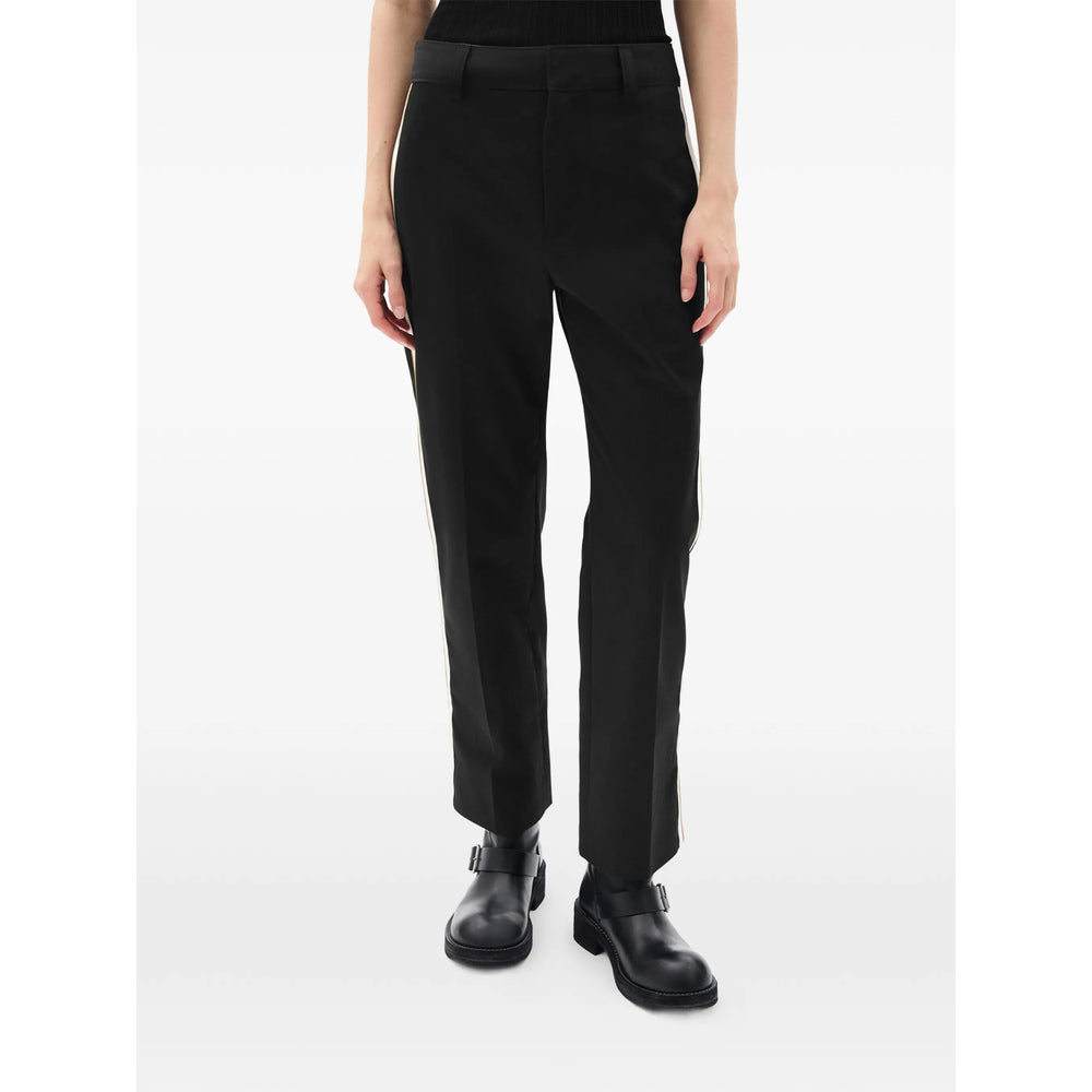 Ann Demeulemeester Black Trousers - Straight Trousers Women ANN DEMEULEMEESTER