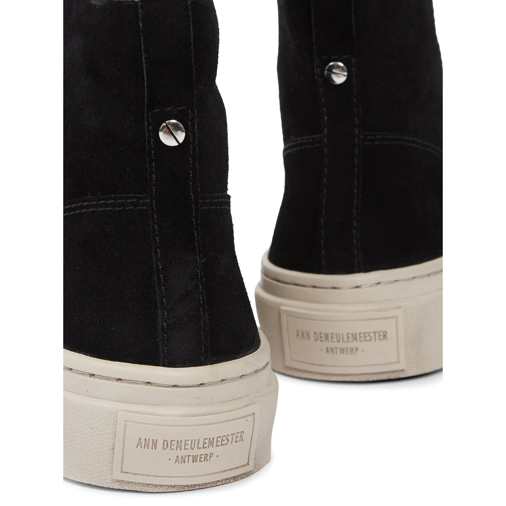 Ann Demeulemeester Black Trainers - Hi-Tops Men ANN DEMEULEMEESTER