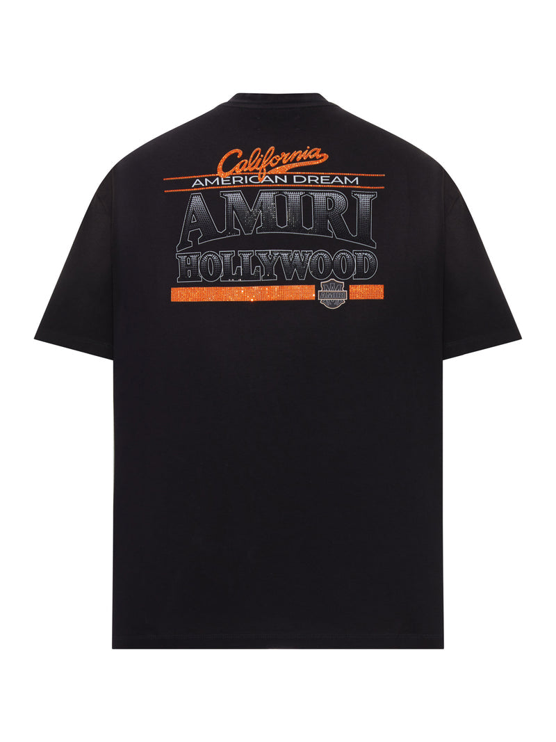 Amiri Men American Dream Crystal Cotton T-Shirt AMIRI