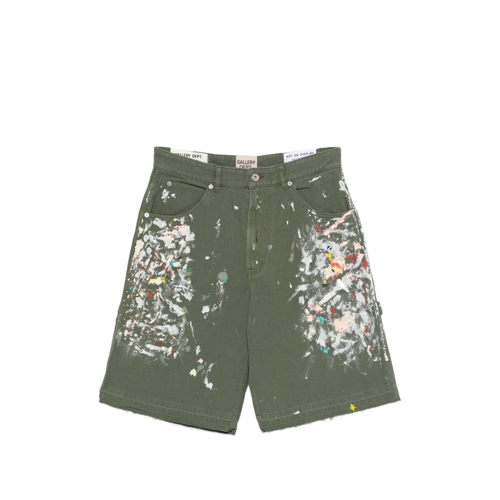 Gallery Dept. Green Shorts - Denim Shorts Men GALLERY DEPT.