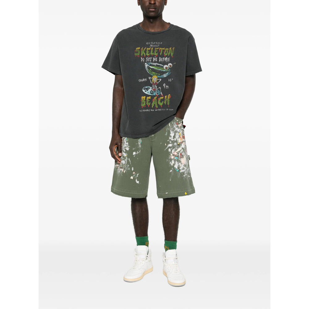 Gallery Dept. Green Shorts - Denim Shorts Men GALLERY DEPT.