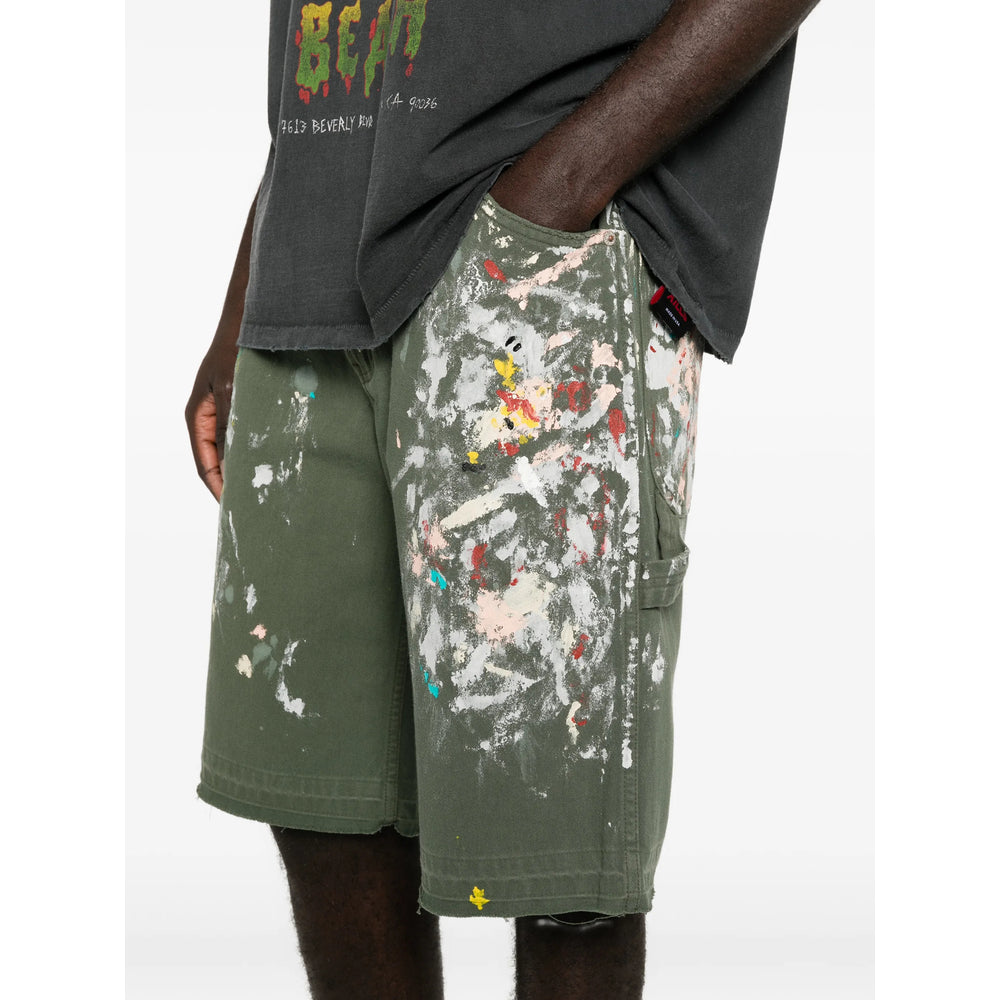 Gallery Dept. Green Shorts - Denim Shorts Men GALLERY DEPT.