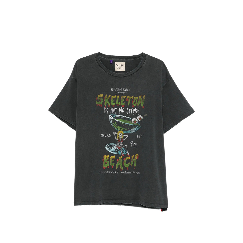 Gallery Dept. Black T-Shirts & Vests - T-Shirts Men GALLERY DEPT.