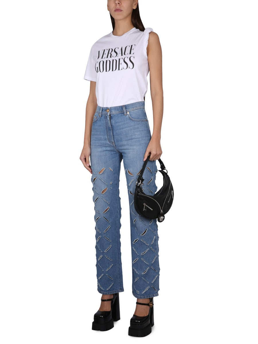 Versace Women Versace Goddess T-Shirt VERSACE