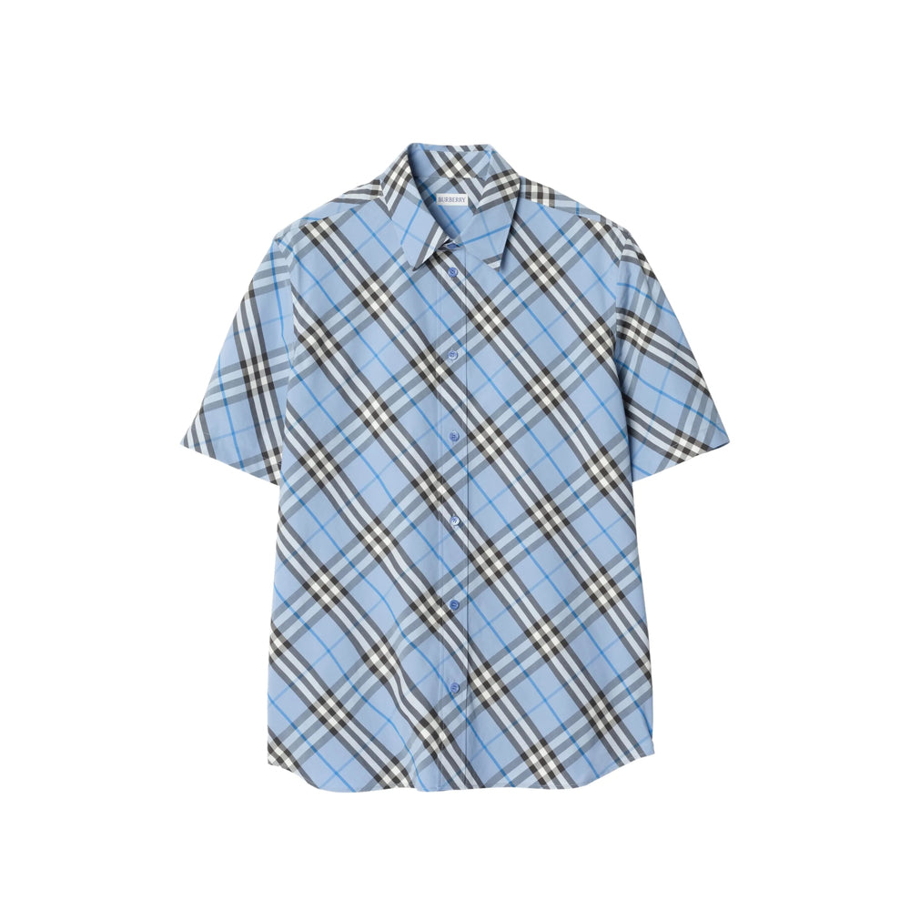 Burberry Blue Shirts - Shirts Men BURBERRY