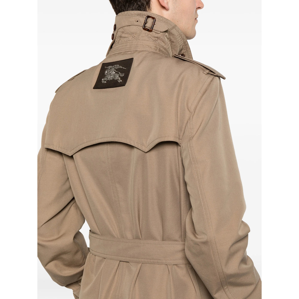 Burberry Brown Coats - Trench Coats Men BURBERRY