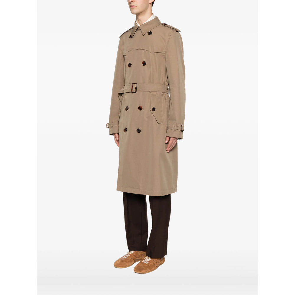 Burberry Brown Coats - Trench Coats Men BURBERRY