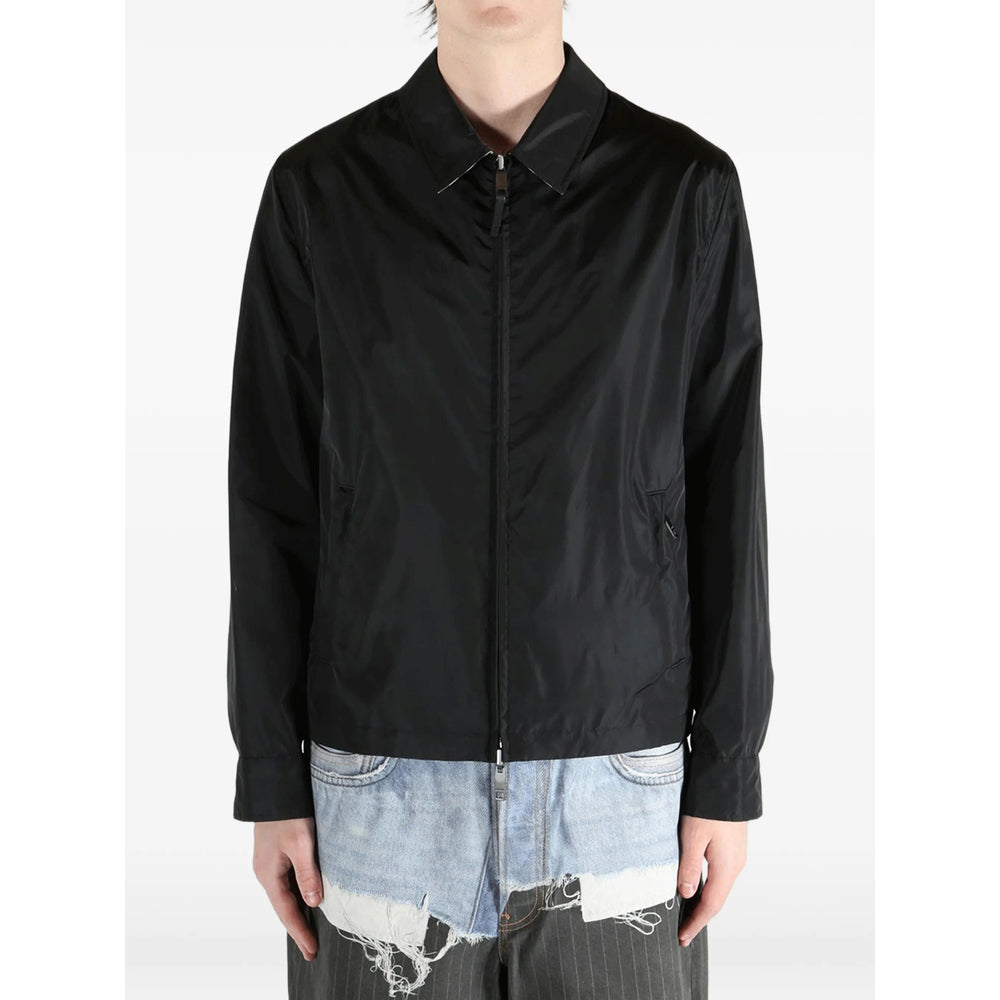 Burberry Black Jackets - Lightweight Jackets Men BURBERRY