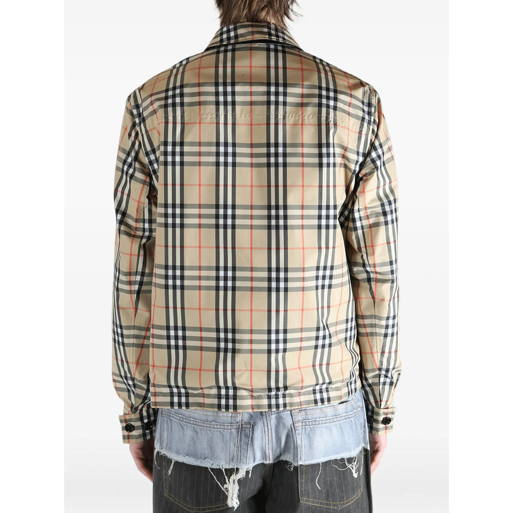 Burberry Black Jackets - Lightweight Jackets Men BURBERRY