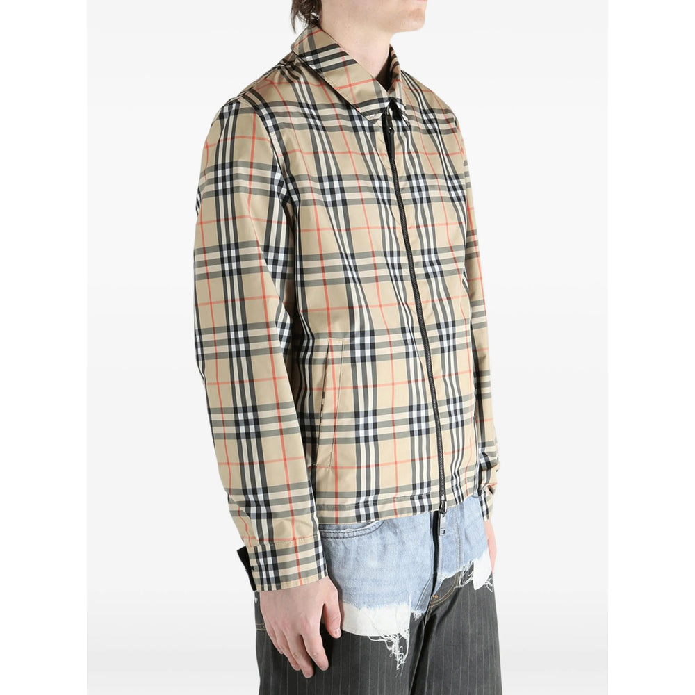 Burberry Black Jackets - Lightweight Jackets Men BURBERRY