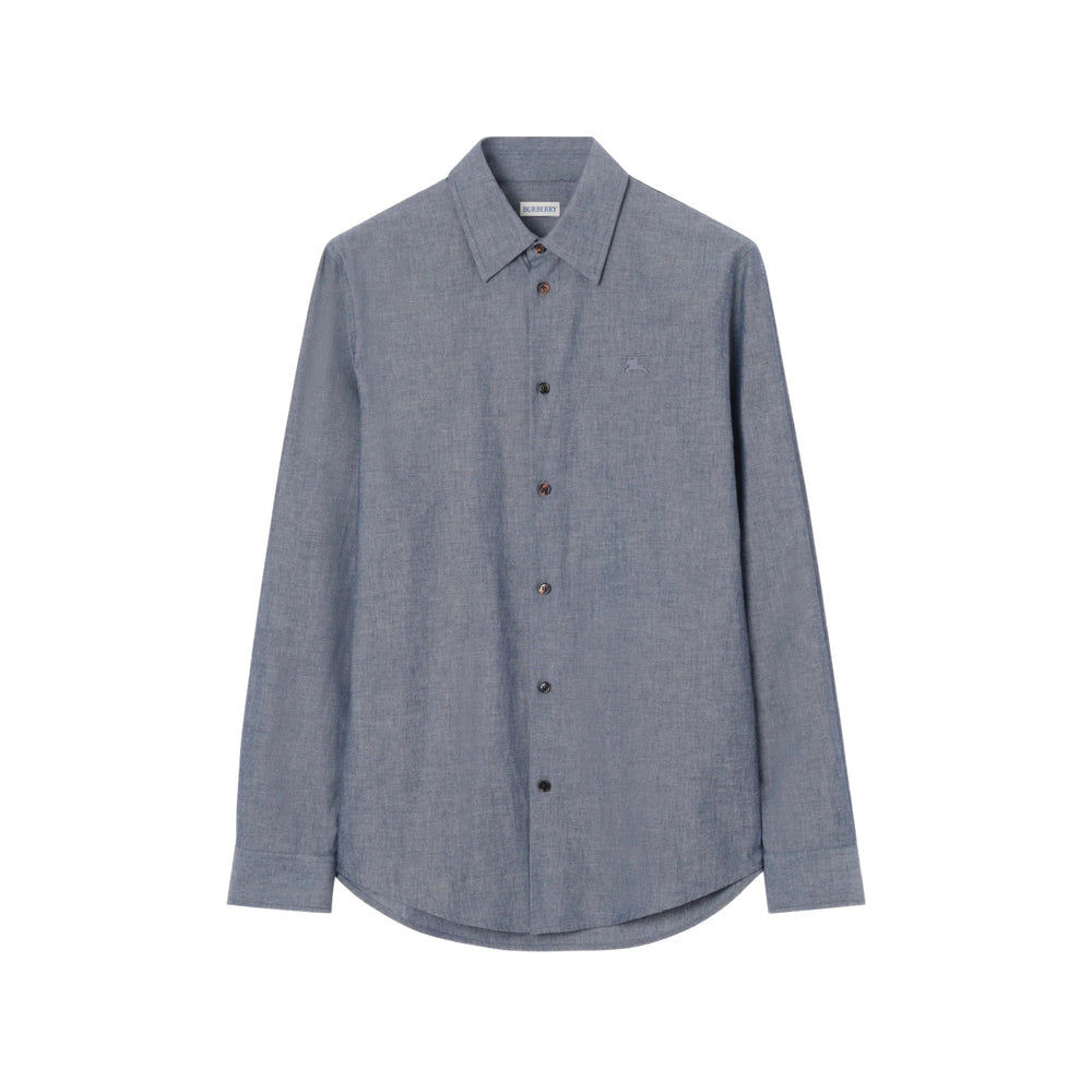 Burberry Blue Shirts Men BURBERRY
