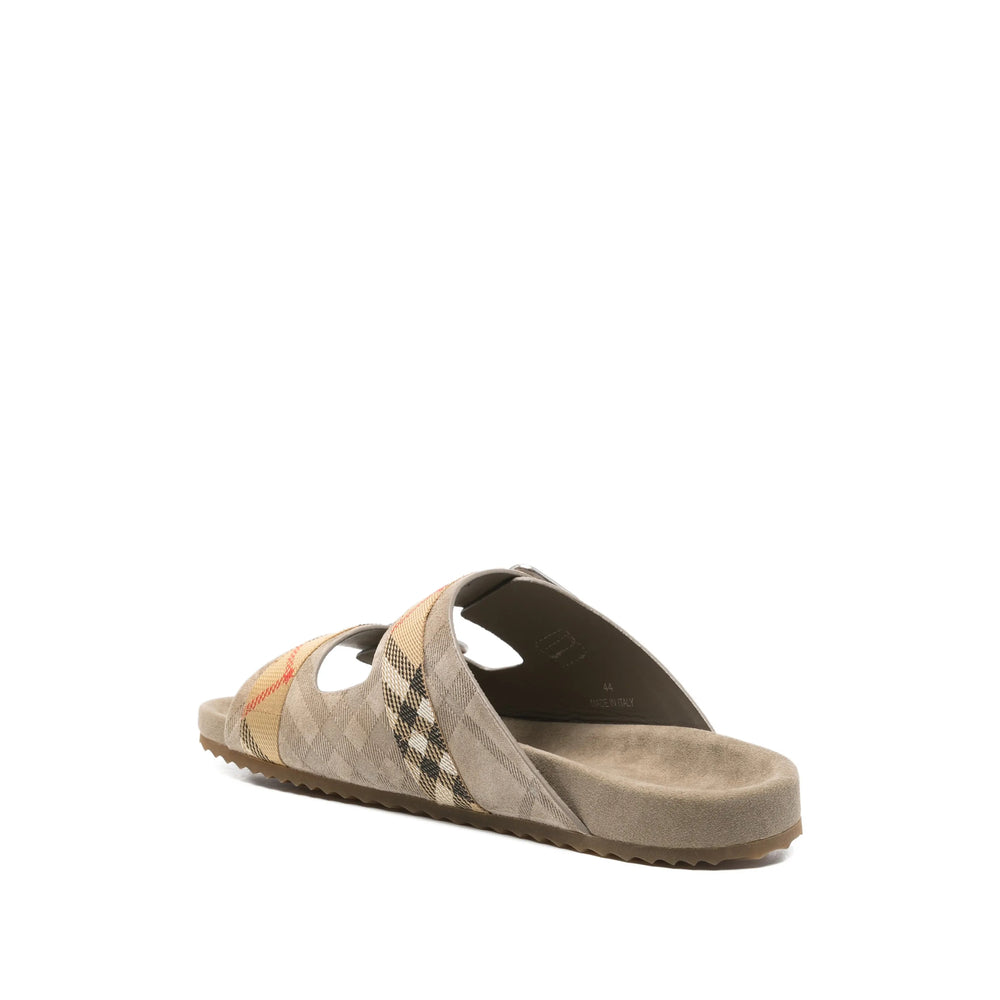Burberry Neutrals Sandals Men BURBERRY