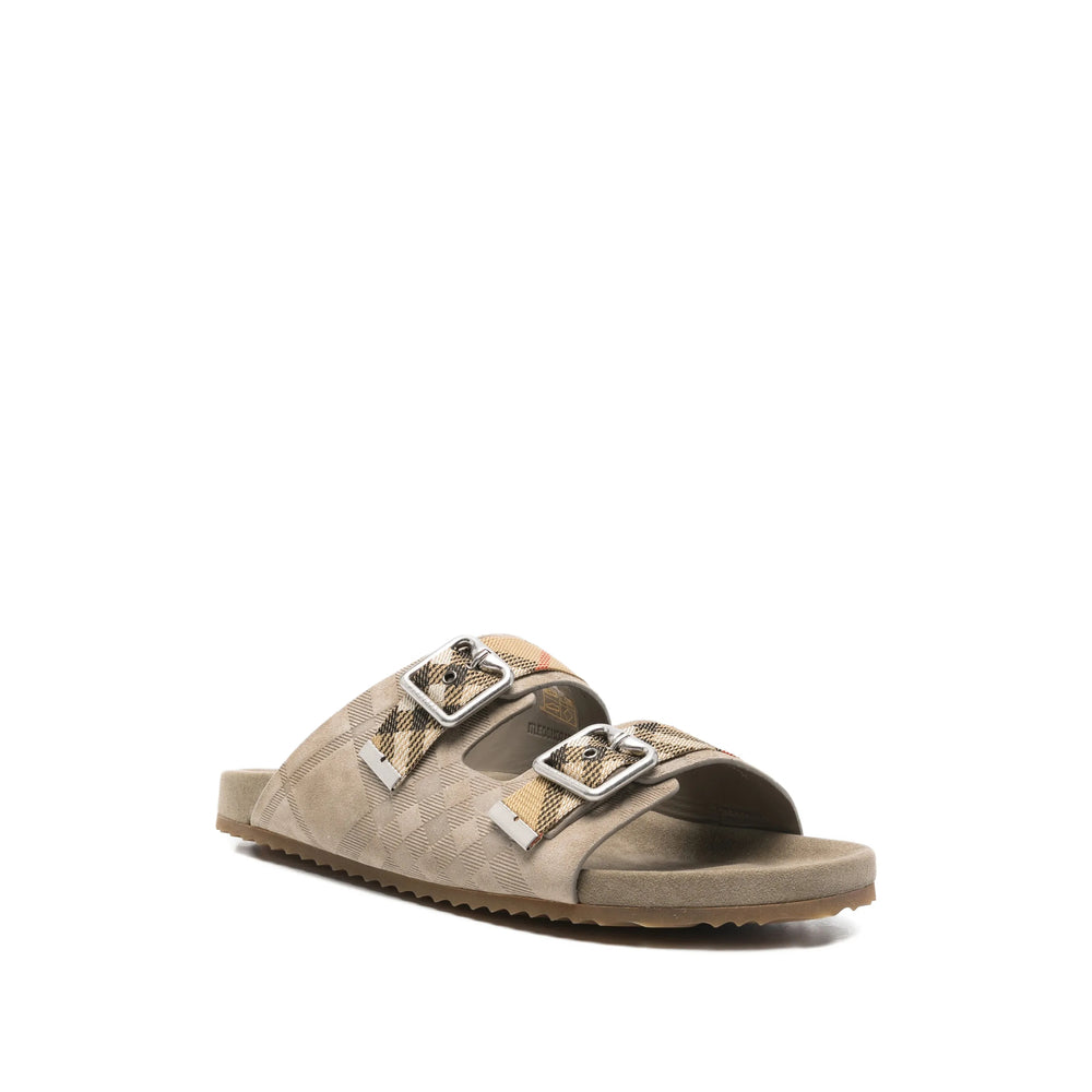 Burberry Neutrals Sandals Men BURBERRY