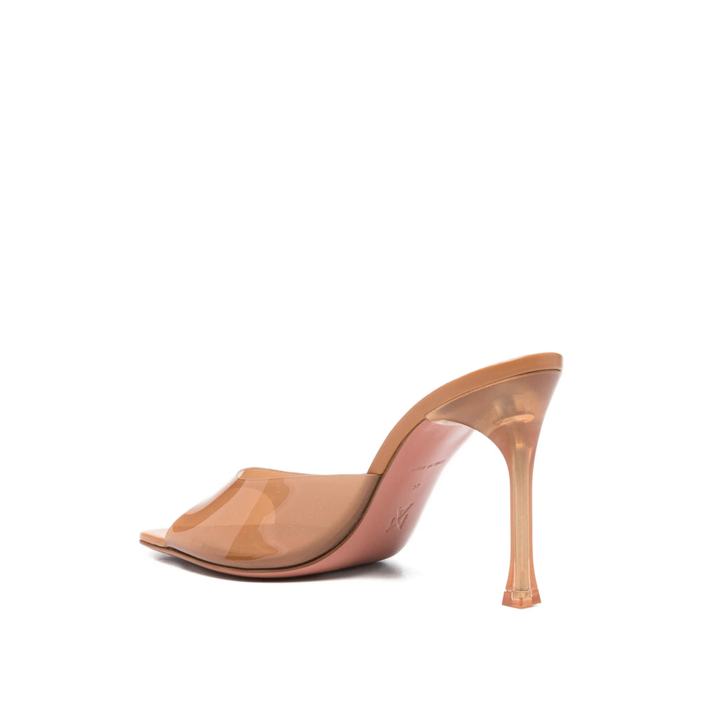 Amina Muaddi Orange Mules Women AMINA MUADDI