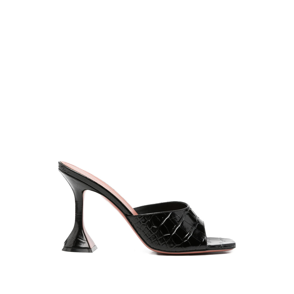 Amina Muaddi Black Sandals Women AMINA MUADDI