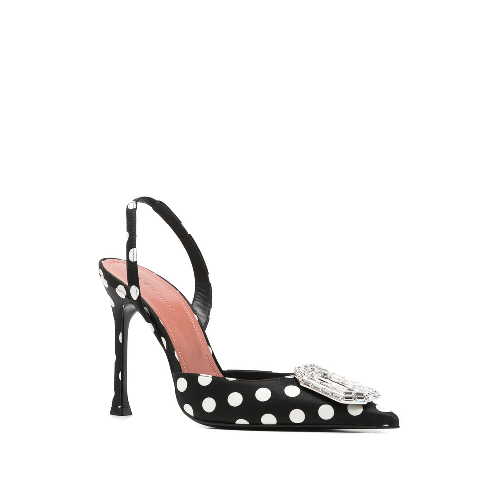 Amina Muaddi Black Shoes Women AMINA MUADDI