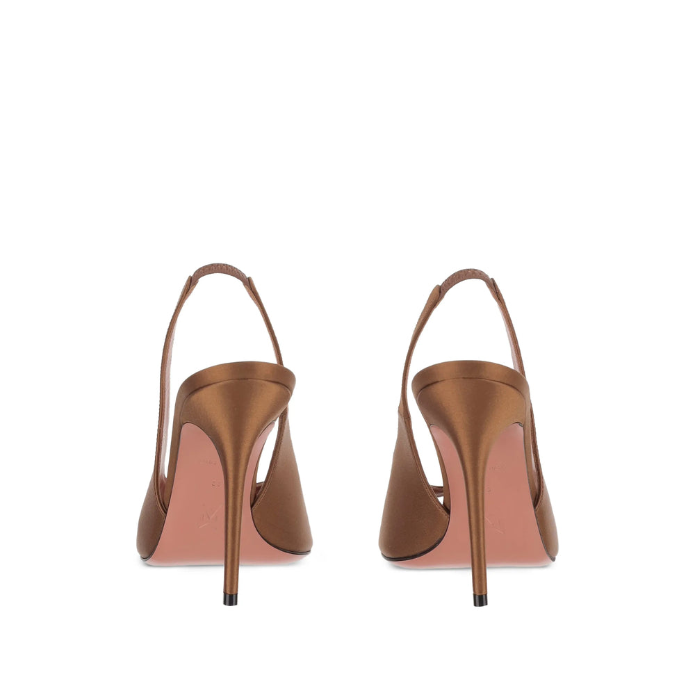 Amina Muaddi Brown Boots Women AMINA MUADDI