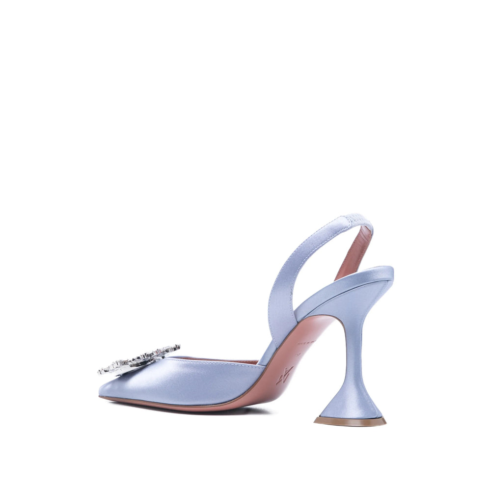 Amina Muaddi Purple Shoes Women AMINA MUADDI