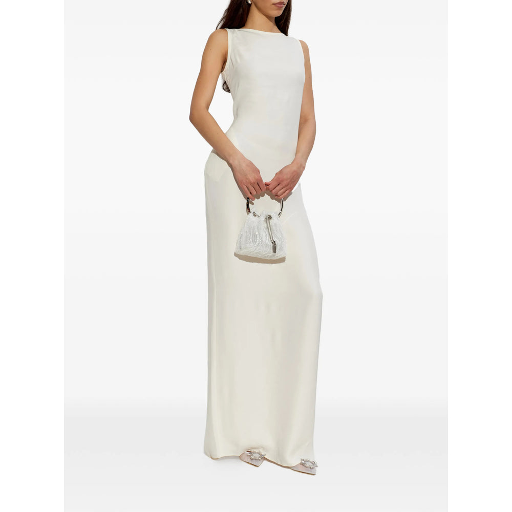 Amina Muaddi White Shoes Women AMINA MUADDI