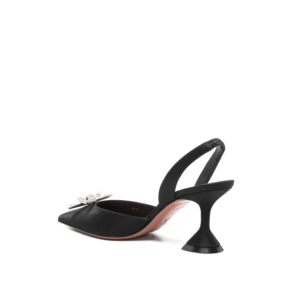 Amina Muaddi Black Shoes Women AMINA MUADDI