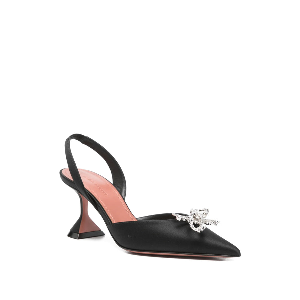 Amina Muaddi Black Shoes Women AMINA MUADDI