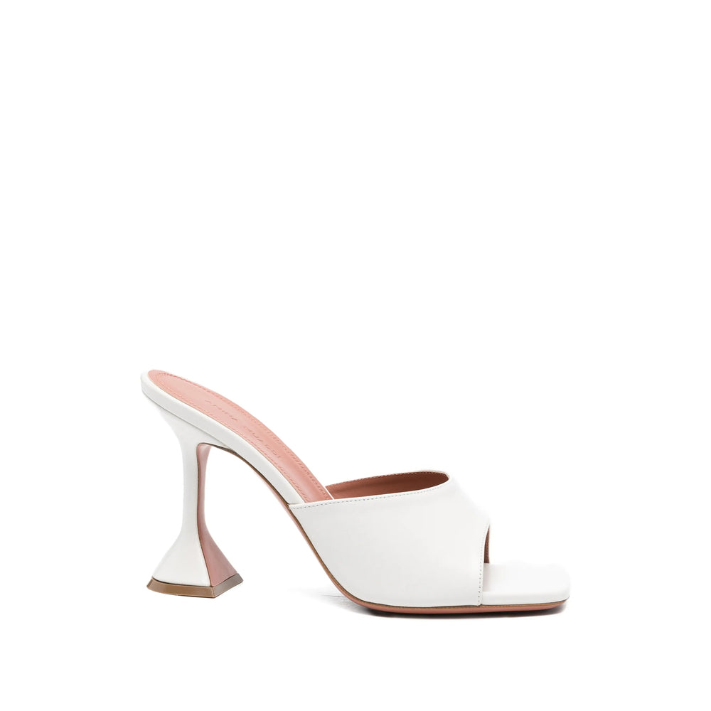 Amina Muaddi White Sandals Women AMINA MUADDI