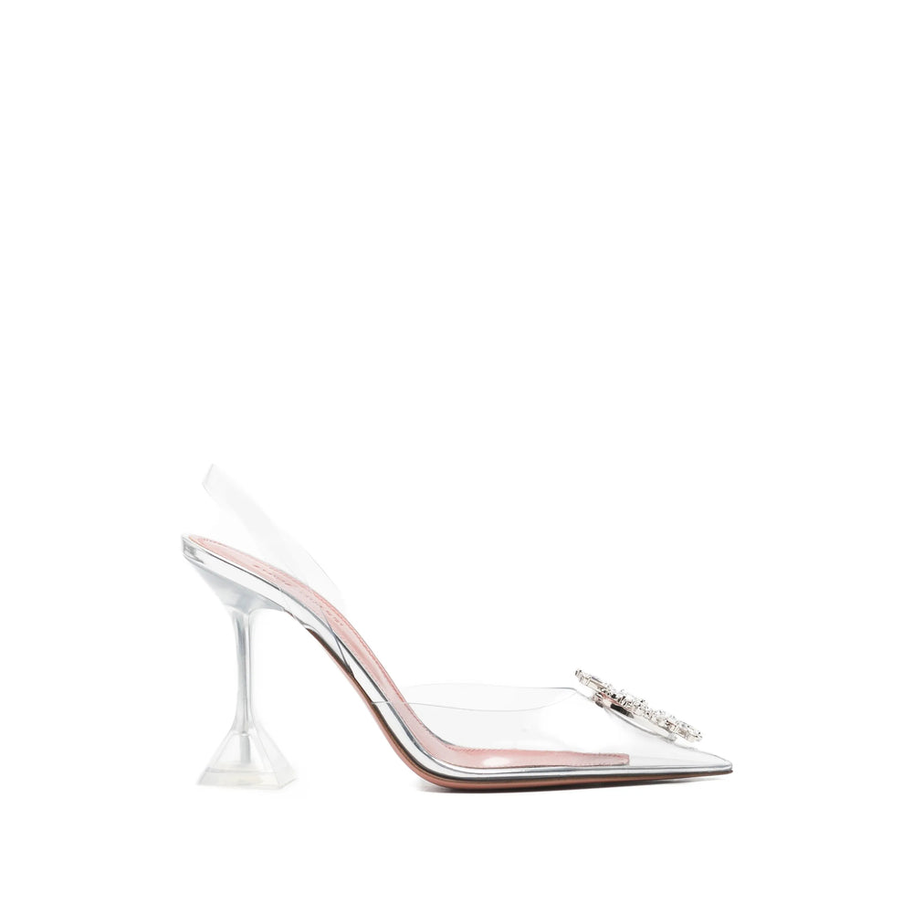 Amina Muaddi White Boots Women AMINA MUADDI
